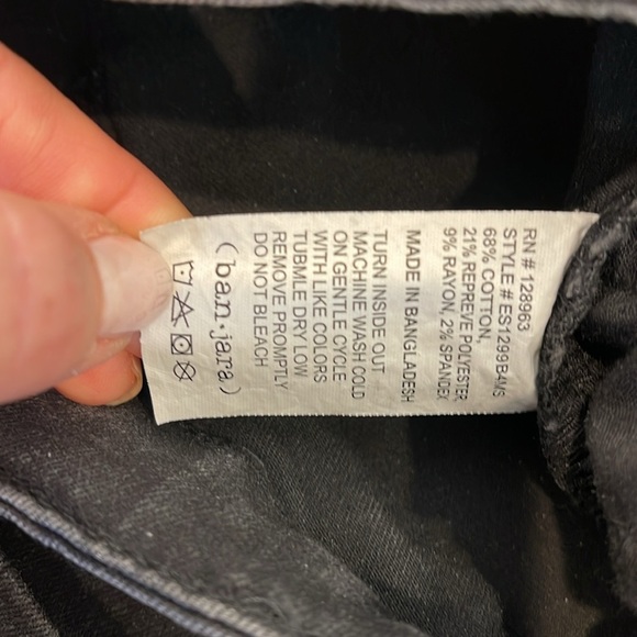 ban•jara flare bell bottom jeans size 5/26 - Picture 4 of 5